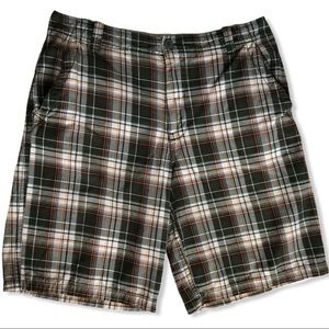 Men’s Aeropostale Flat Front Plaid Shorts - 38*